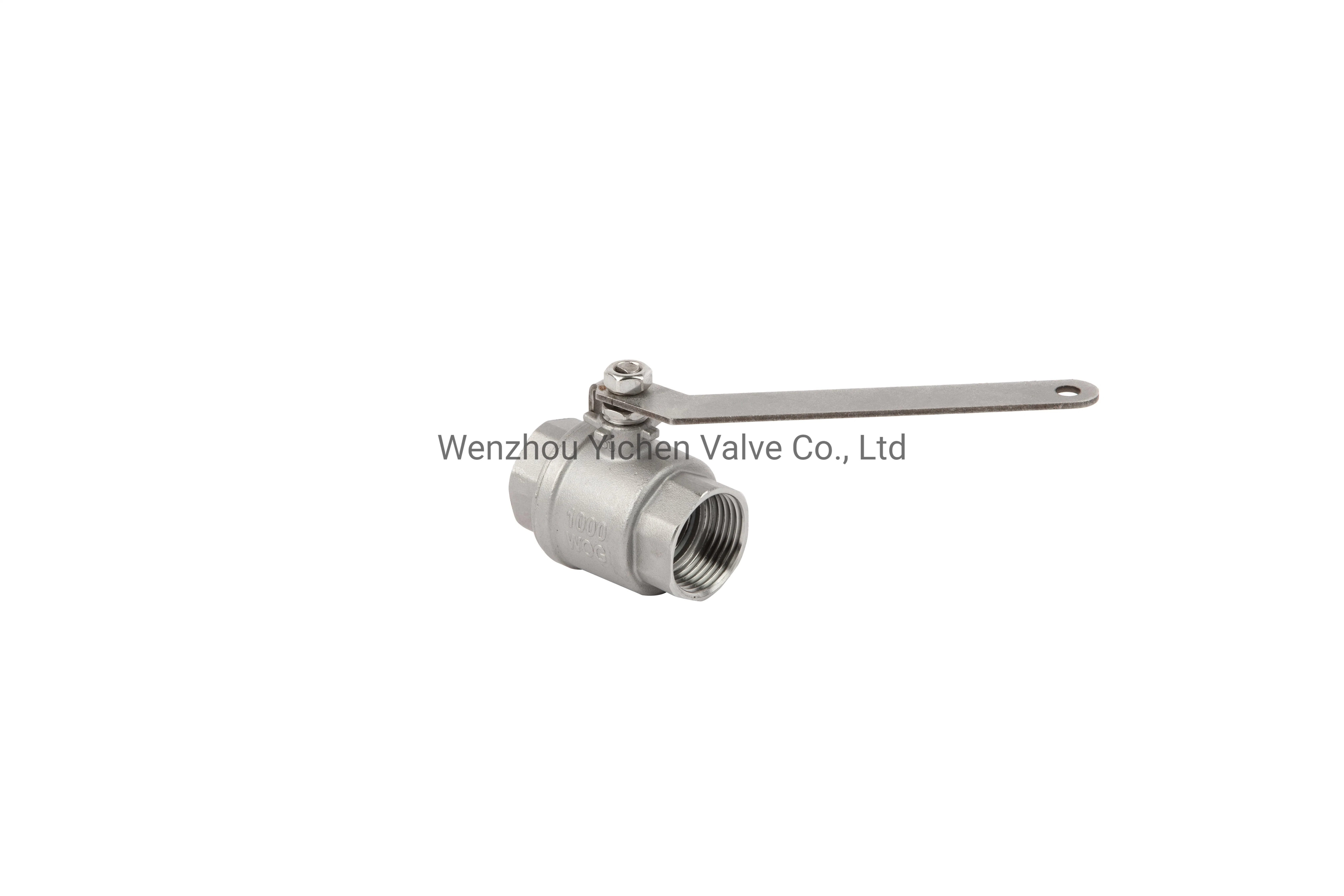 Stainless Steel Type Ball Valve Internal Thread Straight Through Pipe Switch Valve