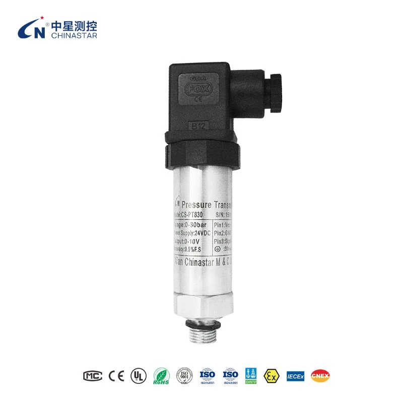 Chinastar Cost-Effective Iot System Water Air Pressure Sensors Oil Pressure Transducer