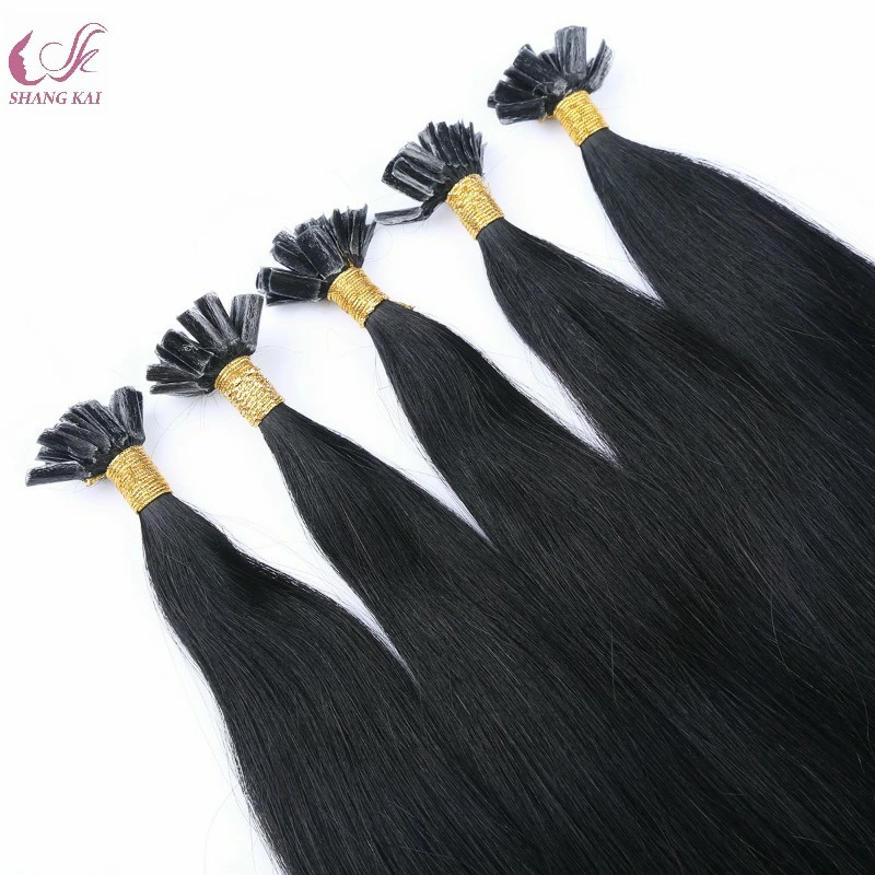 Top Quality Hair U/Nail Tip Human Virgin Remy Hair Extensions