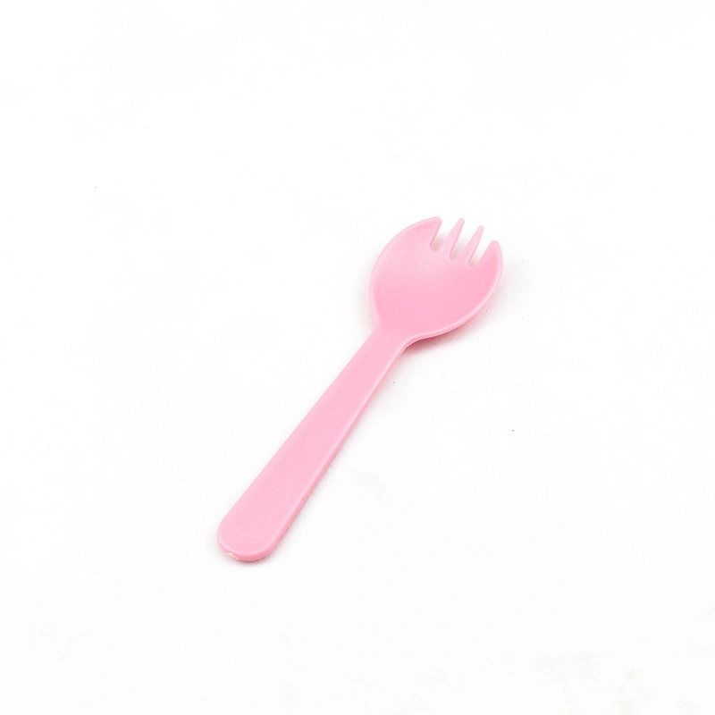 Factory Wholesale/Supplier Disposable Plastic Frosted Thickened Cake Dessert Fork 100PCS