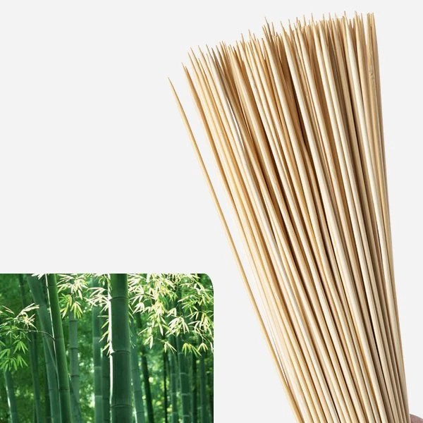 Bamboo Sticks BBQ Skewers Round Bamboo Stick/ Picks