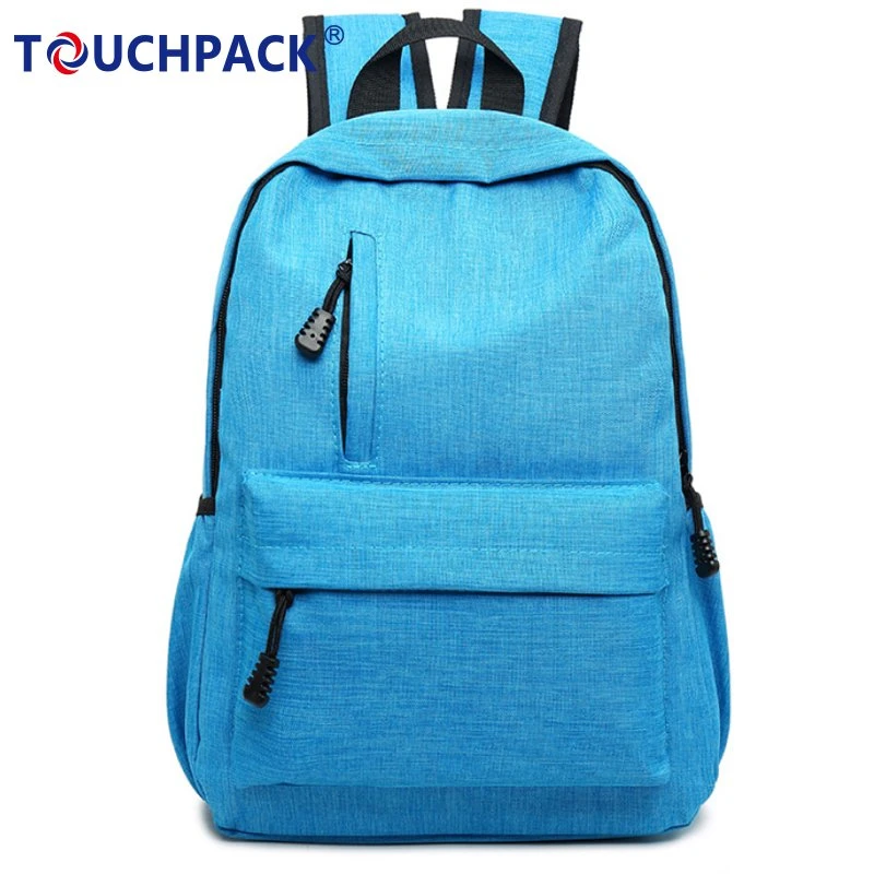 Casual Style USB Charger Laptop Bag with USB Portable School Backpacks