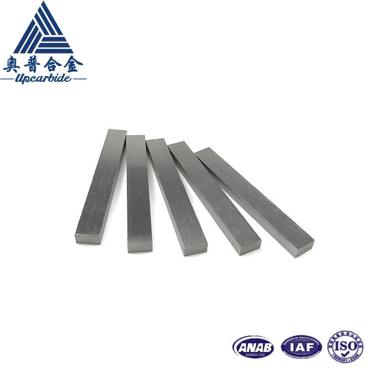 Zhuzhou Factory Pure W 99.95% 70*9.3*4.9mm 6 Side Polished Tungsten Bar