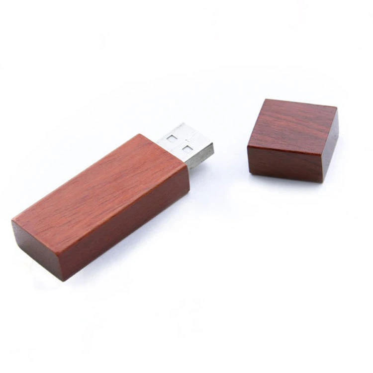 Slim Wooden Bamboo Flash Memory USB Disk 2GB 4GB 8GB