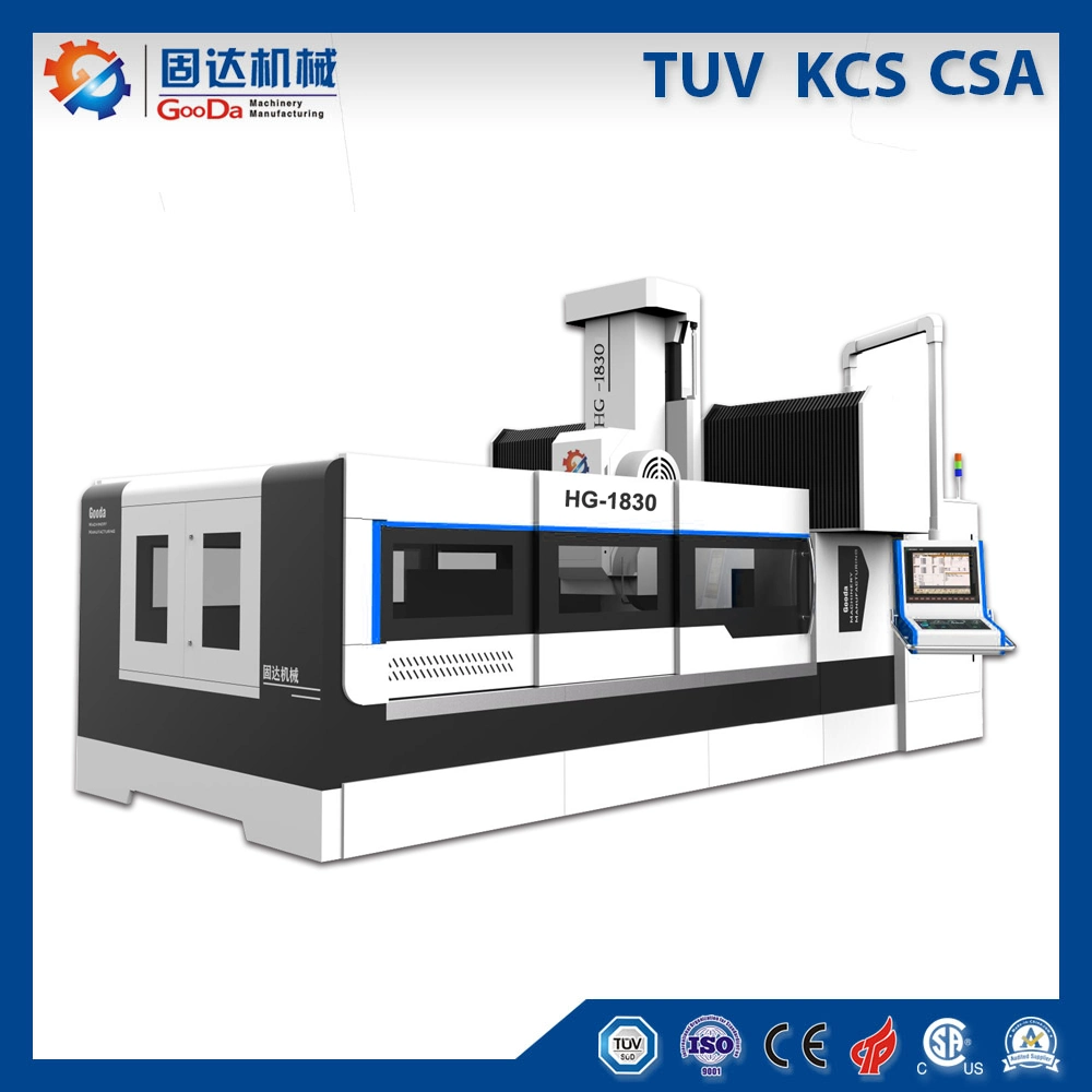 آلة طحن سطح CNC عالية الدقة مع Fanuc System Ultra-مفيداً-Metal العملية