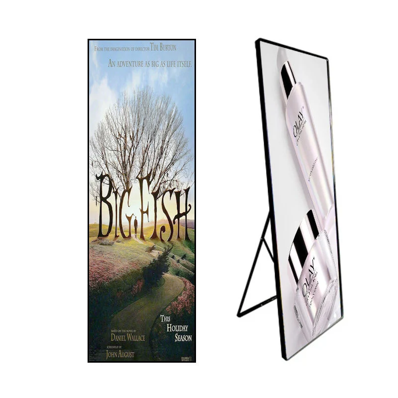 Front Services Indoor Full Color LCD Floor Standing Screen Poster LED Display