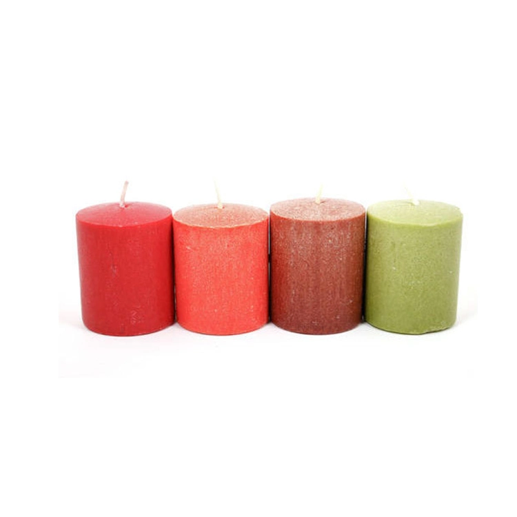 Novo design Pillar Candle para festa, casamento, decoração casa Natal