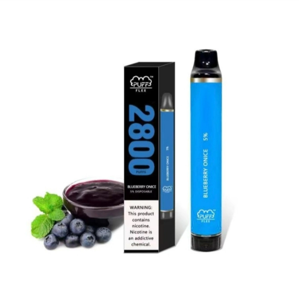 Lápiz de Vape desechables Puff Flex 2800 mejor venta Mayorista/Proveedor de cigarrillos E