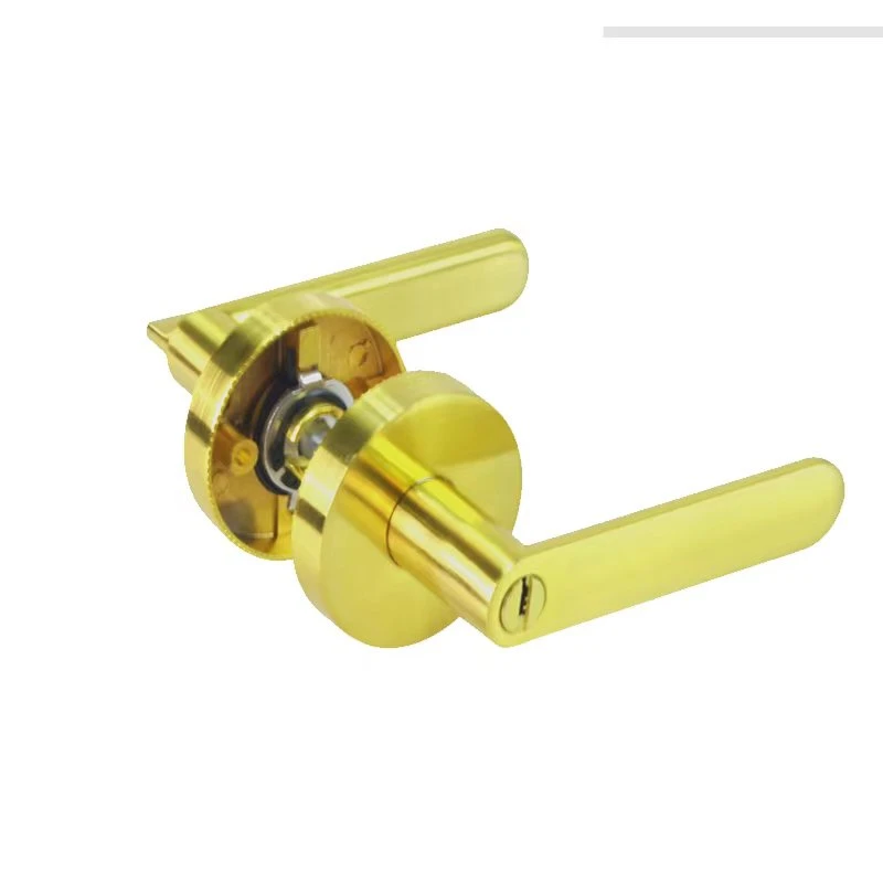 New Style Heavy Duty Lever Lock in Matt Gold