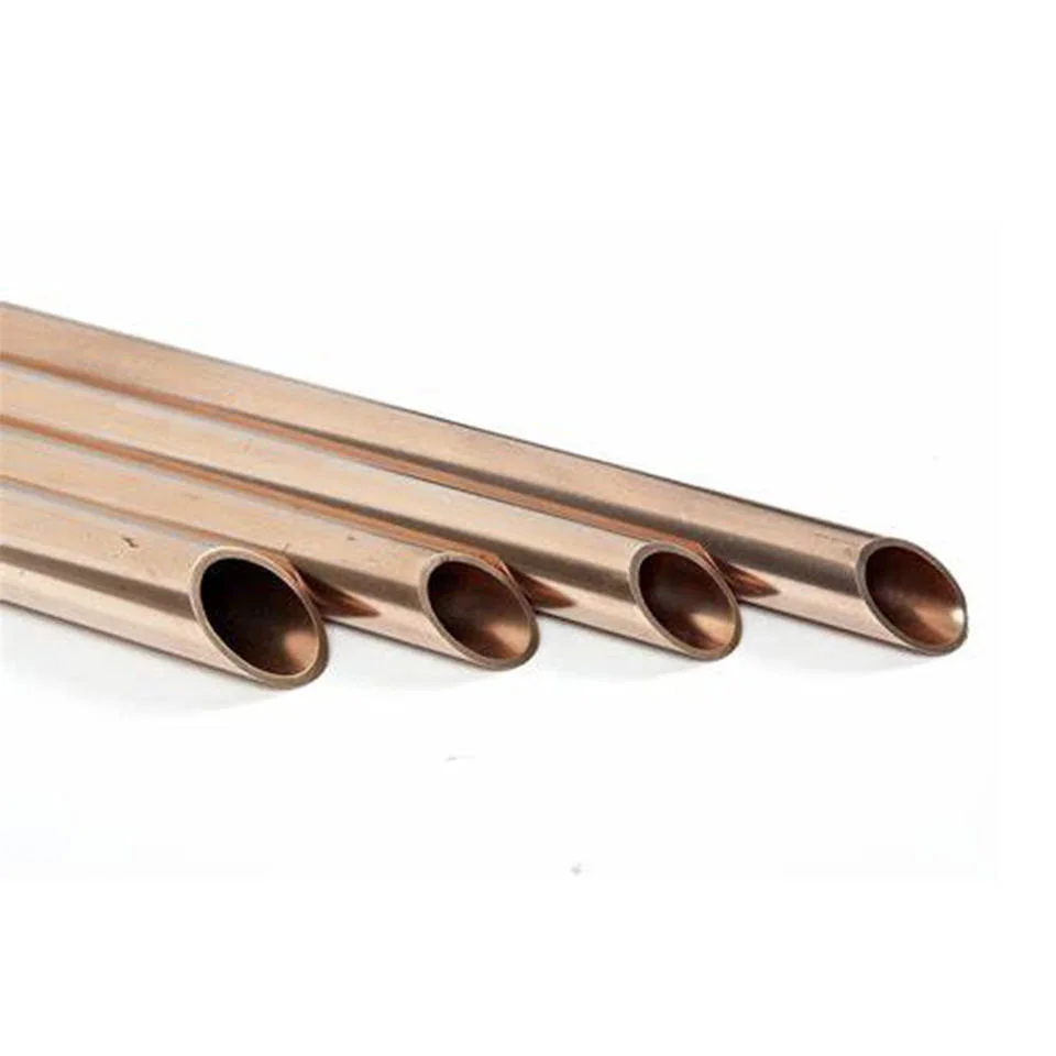 ASTM Hmn58-2 Copper Round Pipe Corrosion-Resistant Marine Industrial Used Copper Tube Pipe