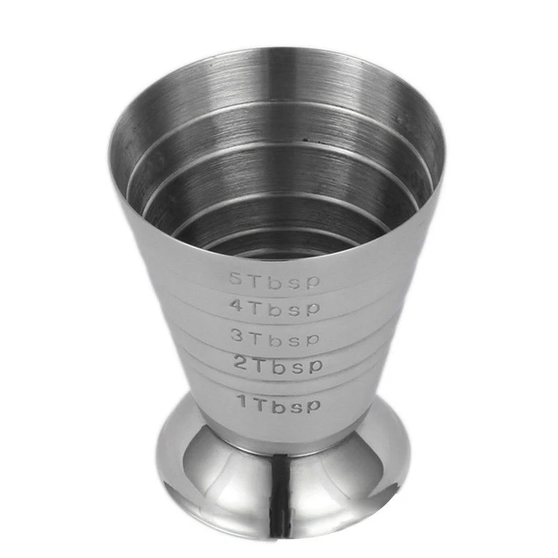 Jigger Cup Bar Shot Cocktail Wine Bartender Mixer Measure Cup for Pub