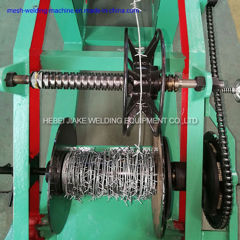 Safety System Double Wire Reverse Twisted Barbed Wire Machine