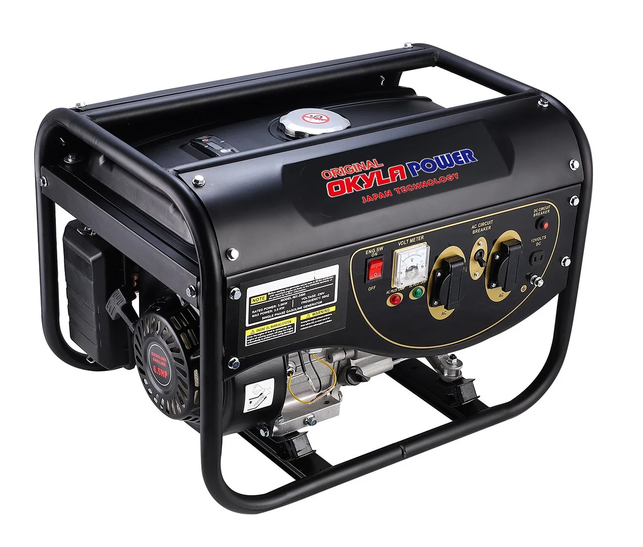 Okyla Small Gasoline Pertrol Generator, Small Generator 3kw