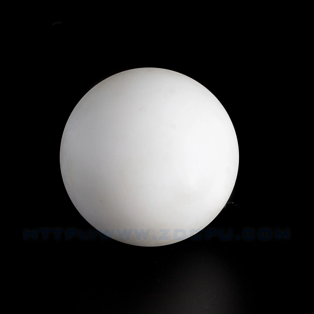 China Custom Size Soft White Rubber Ball mit Loch Hersteller