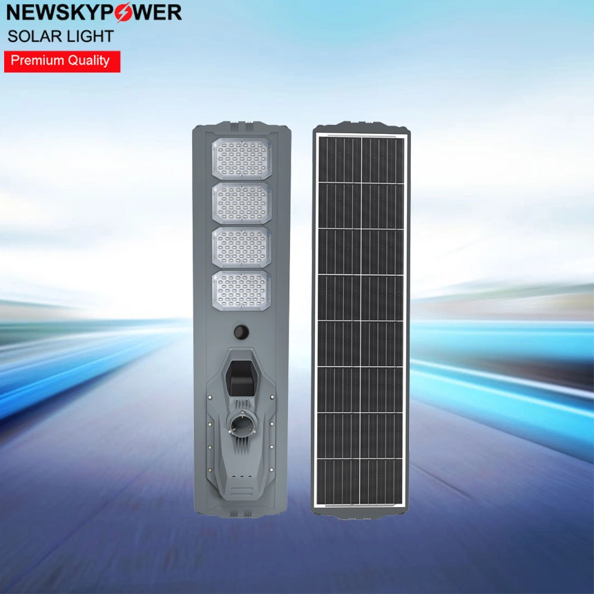 400W Super brillante exterior LED Solar Street Light con grande Batería de reserva