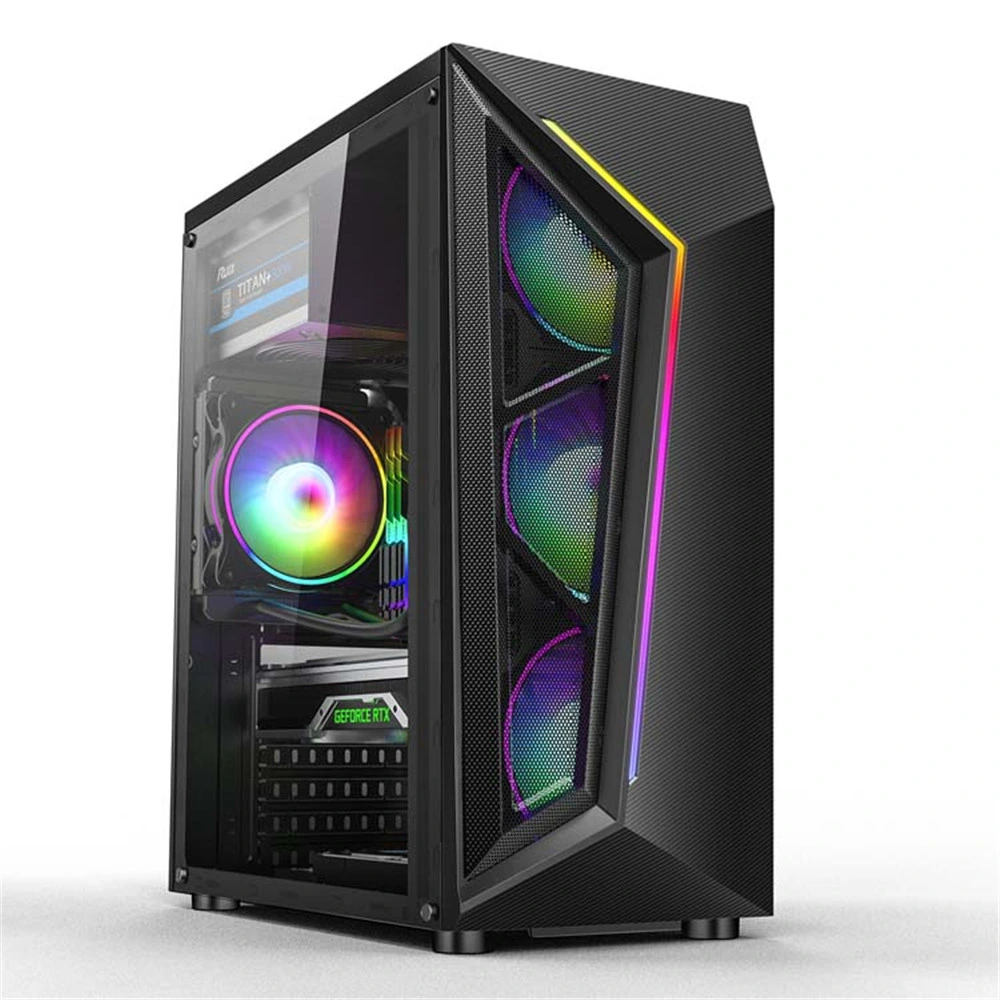 Best Sale Classy Full Tower Glass Desktop Gaming Case