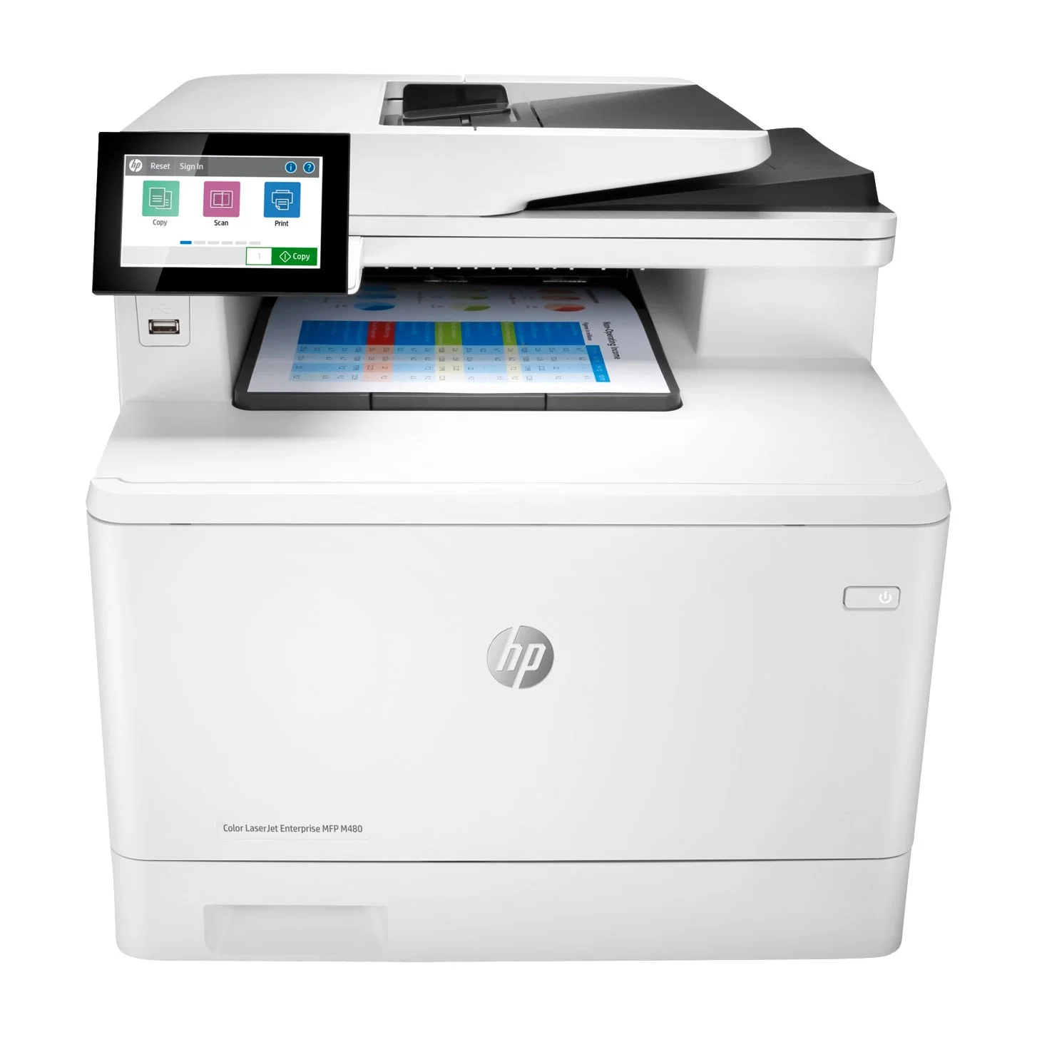 HP Color Laserjet Enterprise Mfp M480f Printer