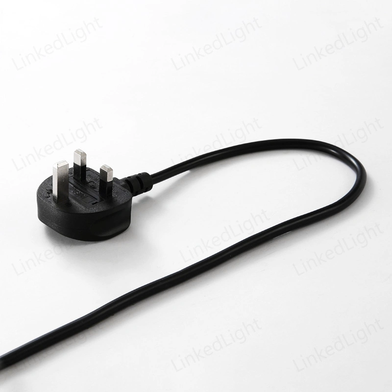 AC Power Cord Cable Rewirable Fuse Plug for Table Lamps