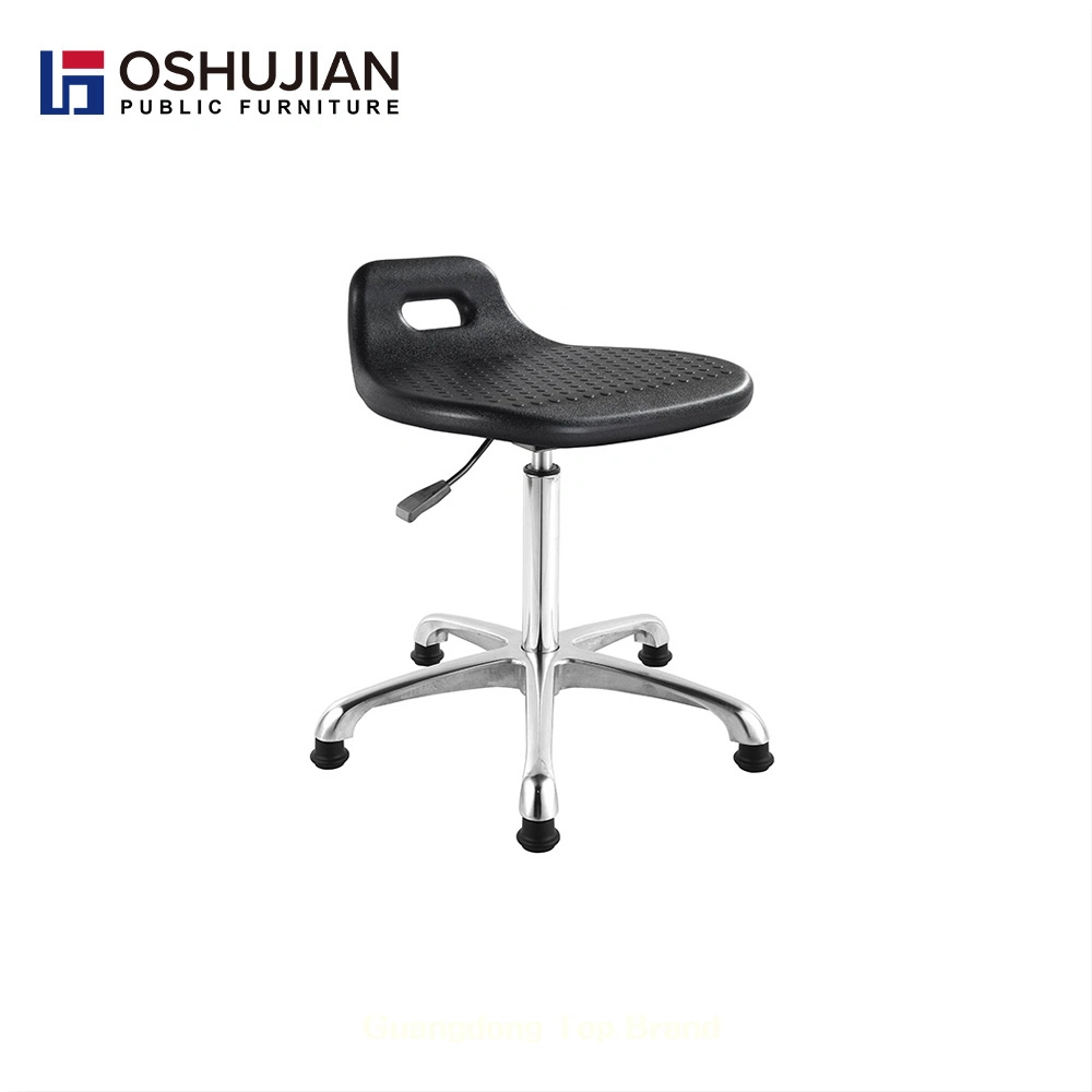 School Movable Lab Furniture Swivel Adjustable PU Foam Laboratory Chair