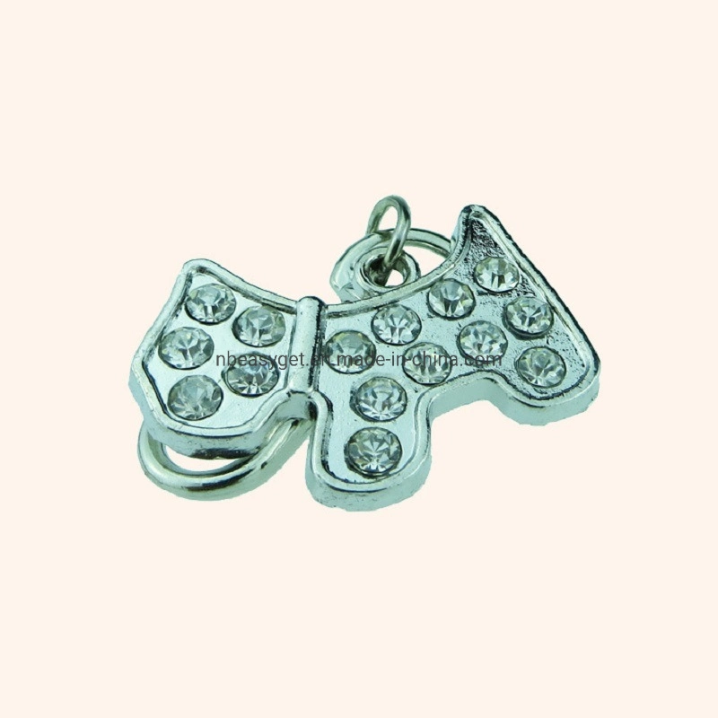 PET Charm Tag cão forma rinoceronte pingente Acessórios para cães Esg16523