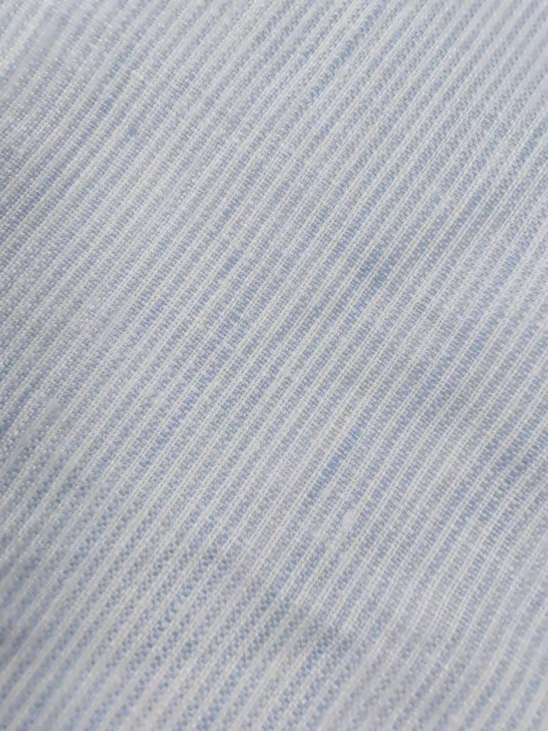 Pinstriped de alta calidad 100% lino tejido de prendas de vestir camisas de lino puro Fabric