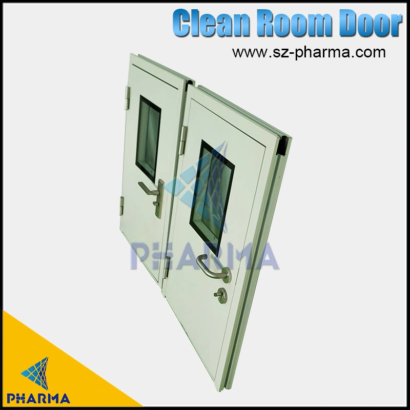 High Quality Hospital Operating Room Purification Sliding Steel Medical Airtight Cleanroom Door