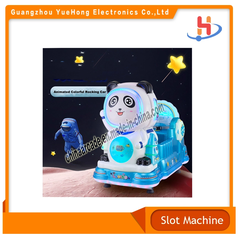 Nuevo coche de Rocking niños operado por monedas Código de exploración comercial Rocking máquina Baby MP5 Juguetes infantiles comerciales juguetes interactivos