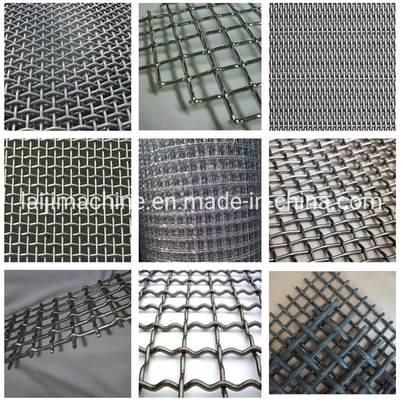 Crimped Wire Mesh Machine Woven Wire Mesh for Oil, Screening and Filtering of Mines