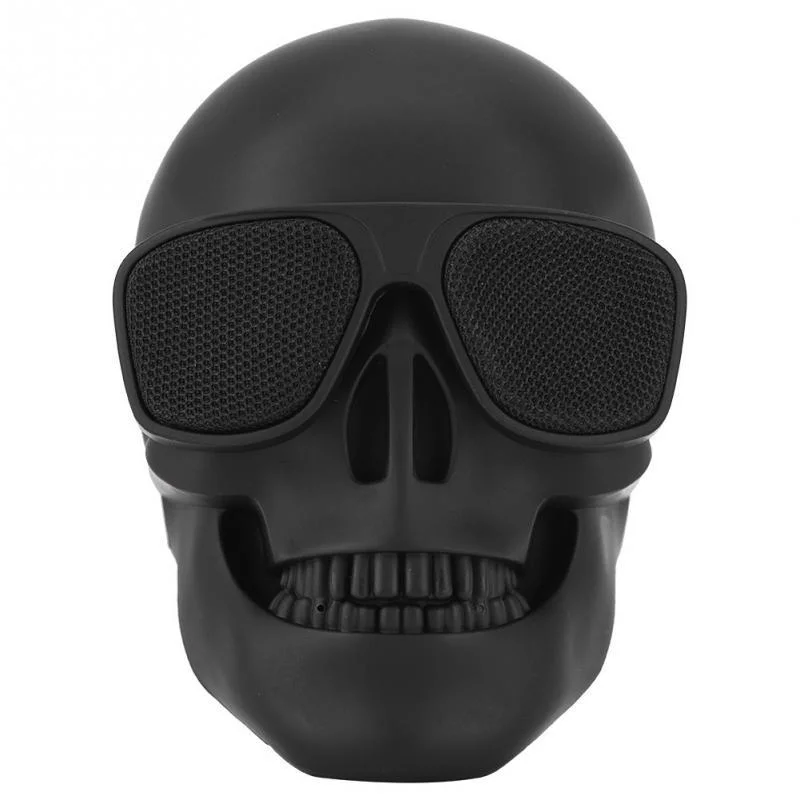 New Bluetooth Stereo Speaker Skull Speaker Portable Mini Wireless HD Sound Unique