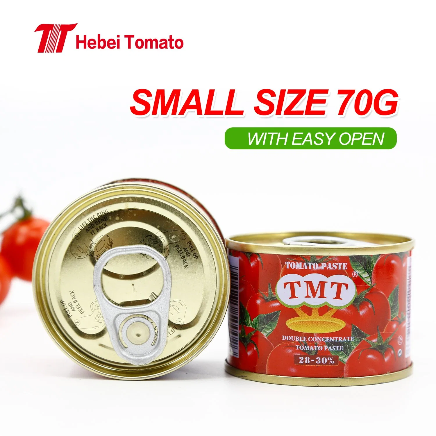 2023 New Batch 70g*50tins/CTN Ho Canned Tomato Paste Good Quality