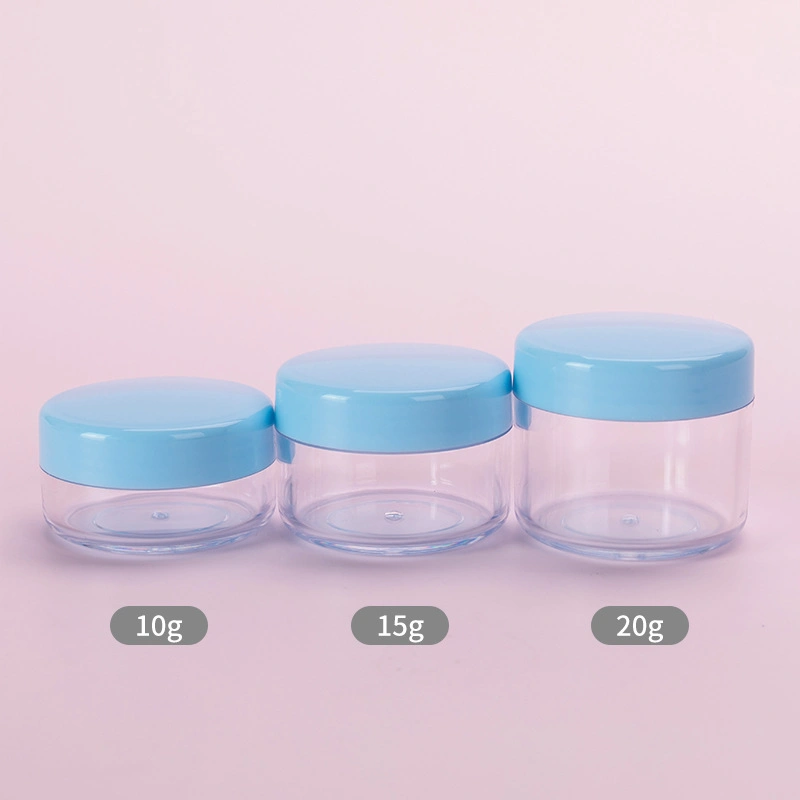 30/40/50/60/80/100/120/150ml Storage Cans Sealed Packaging Skincare Cosmetic Cream Plastic Jars