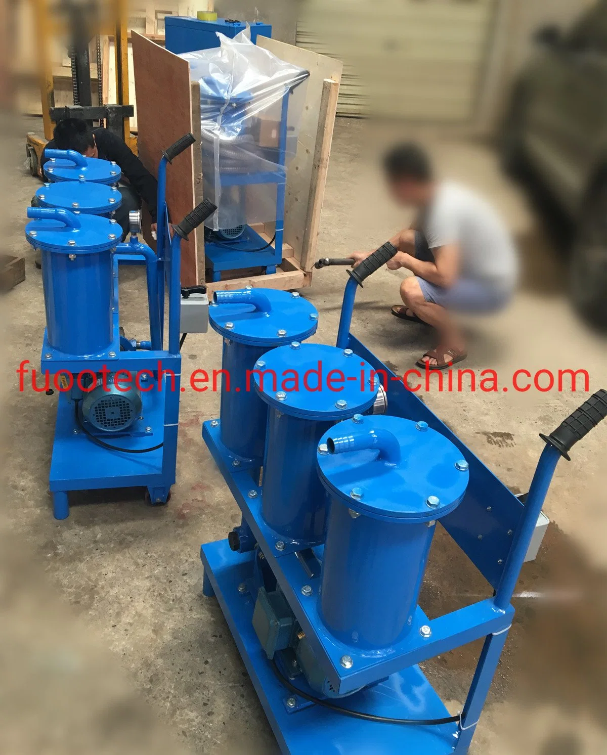 Portable Small Type Oil Purifier and Oil Filling Machine