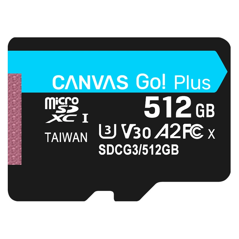 Carte mémoire micro Teckdi OEM Sdcg3 U3 512 Go pour caméra