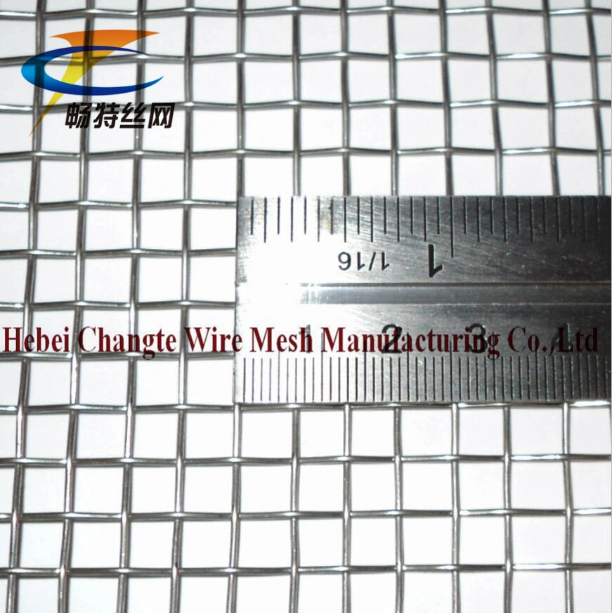 Plain Weave Stainless Steel Carbon Steel 1770MPa Crimped Wire Mesh