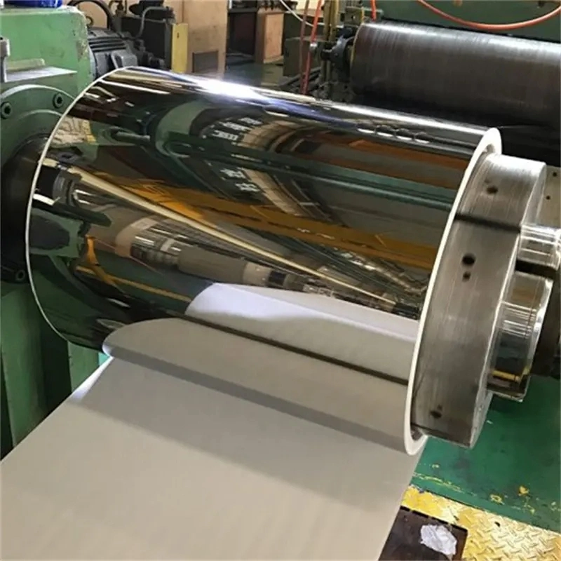 Factory Outlet 2b Mirror Surface Hairline Surface Stainless Steel Coil Sheet Plate Strip 201 202 304 316L 409 410 Cold Rolled Laser Cutting Cold Drawn Stamping