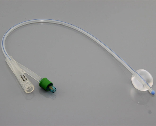 Single Use Silicon Foley Urethral Catheter with Balloon in Variety of Capacity