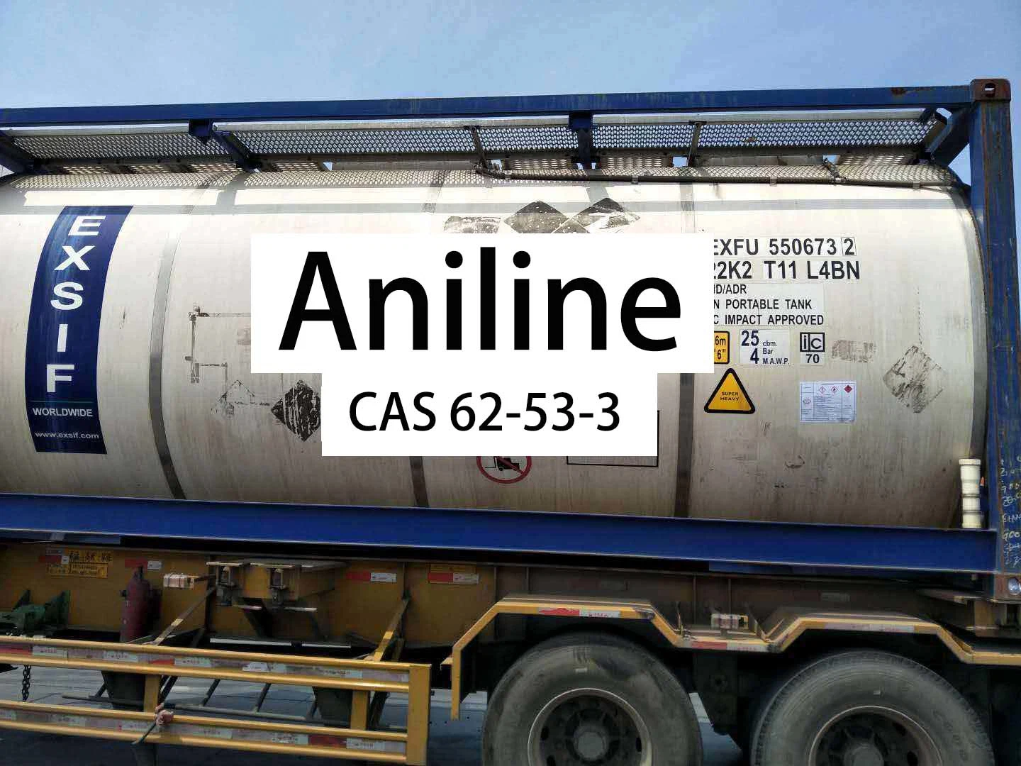 Iron Drums / ISO Tank Packaging Aniline/Aniline Oil CAS: 62-53-3