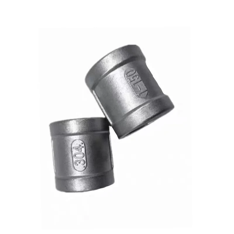 Bstv Industry Internal Connection Stainless Steel 304/316 Socket Banded Coupling with Bsp/NPT/BSPT Female Thread