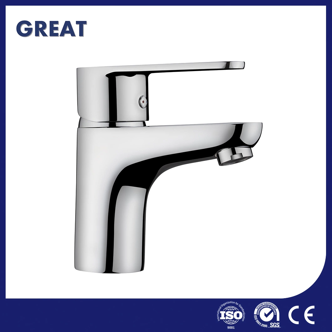 Great 3 Hole Bathroom Faucet Manufacturing High-Quality Sink Filter Water Faucet Gl9301A93 Chrome Single Lever Basin Faucet China Health Water Basin Tap