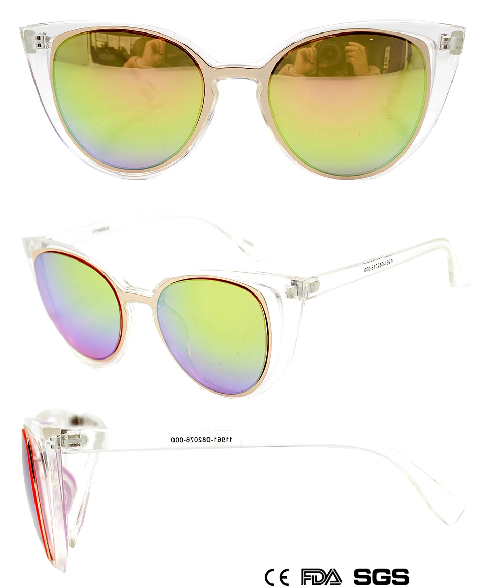 Sunglasses with Hollowed-out Cat Eyes (M11961)