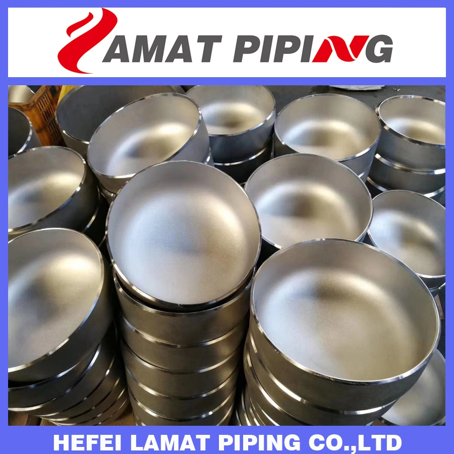 China-Factory-Manufacturer-Price Stainless-Steel Ss 304 316 Butt-Weld Bw Pipe-Fittings End Cap