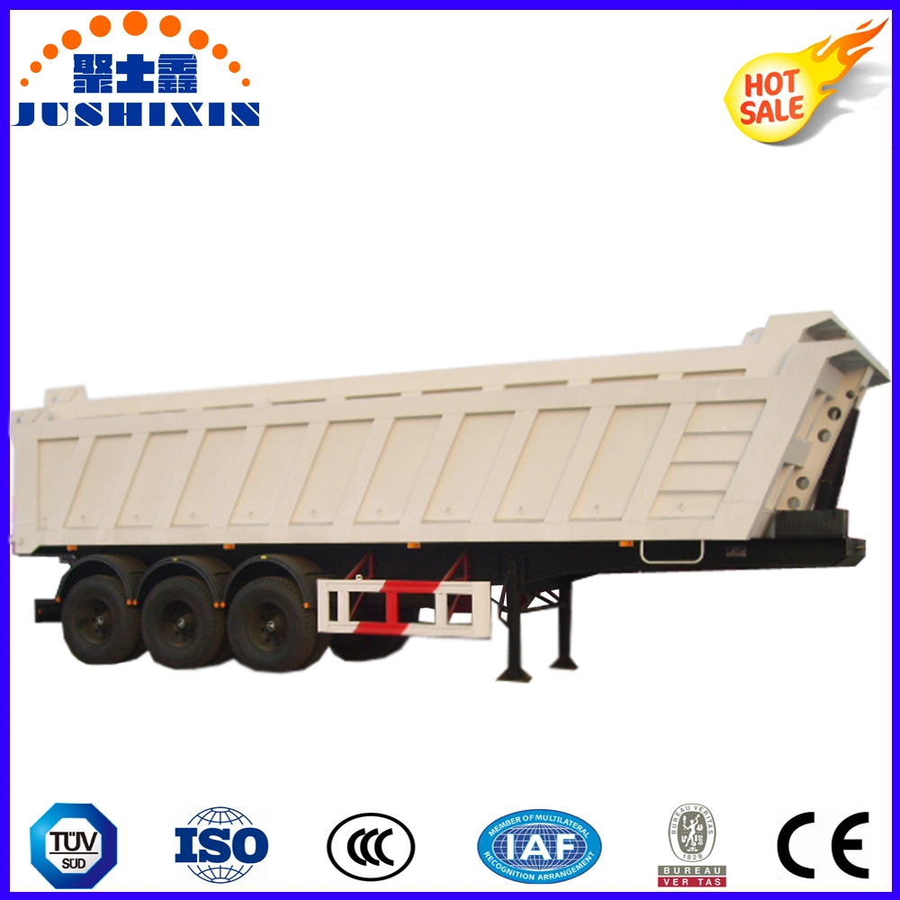 Light Duty Semi Construction Cargo Dump Trailer for Sale