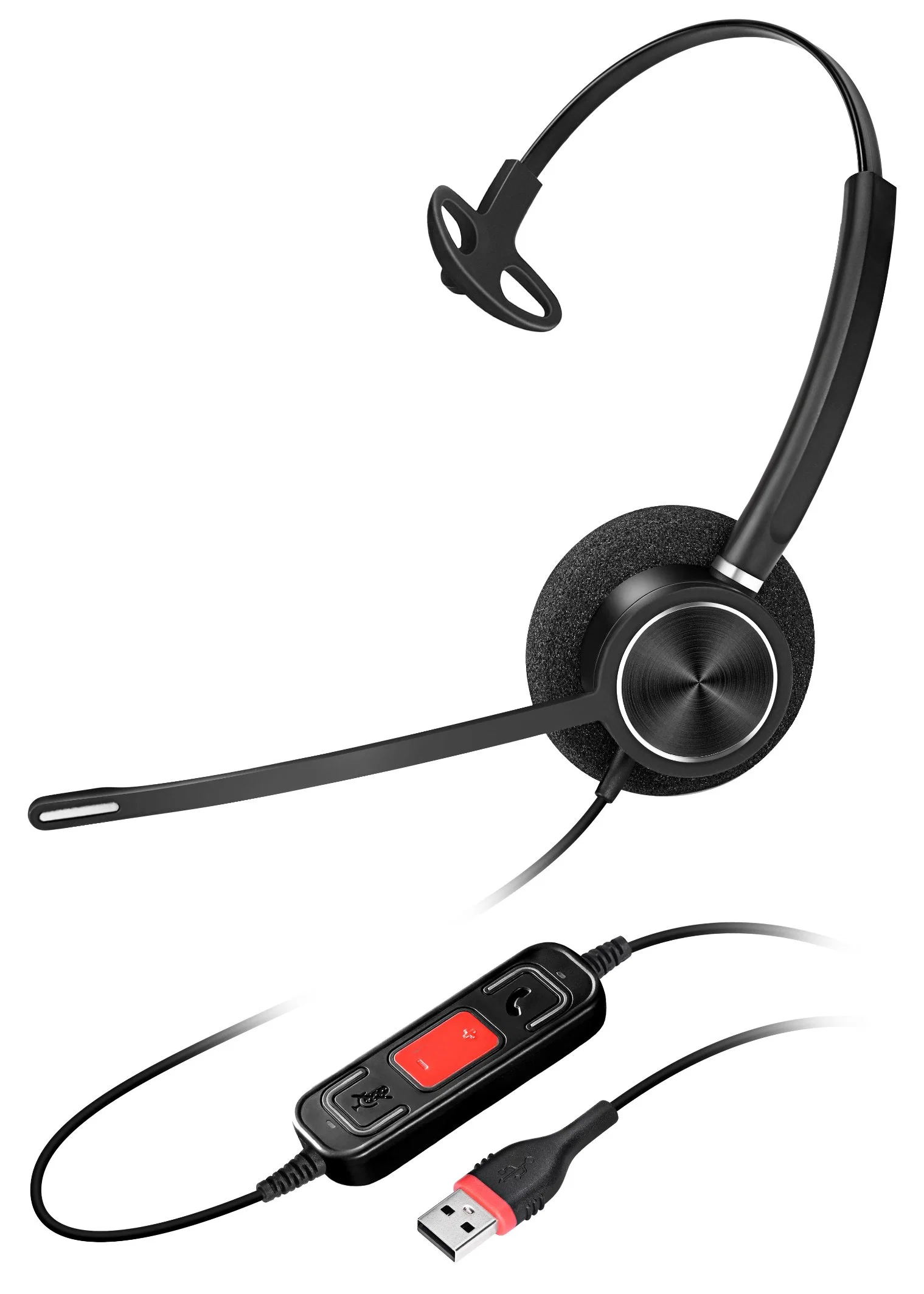 Call Center, UC and VoIP Headset Noise Cancelling Headset