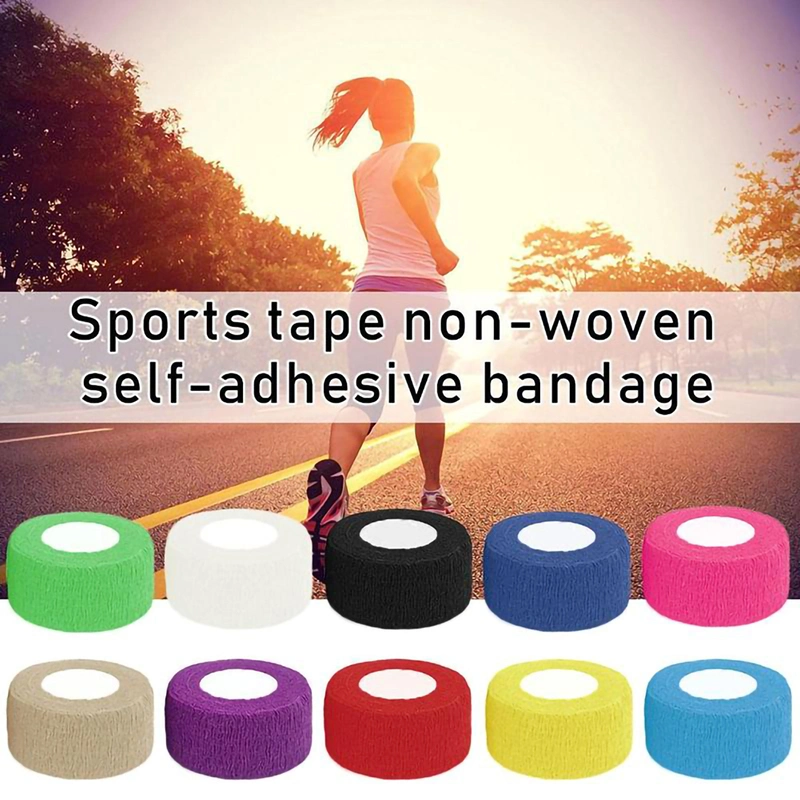 Disposable Customized Medical Self Adhesive Cohesive Sport Bandage with CE FDA Certified