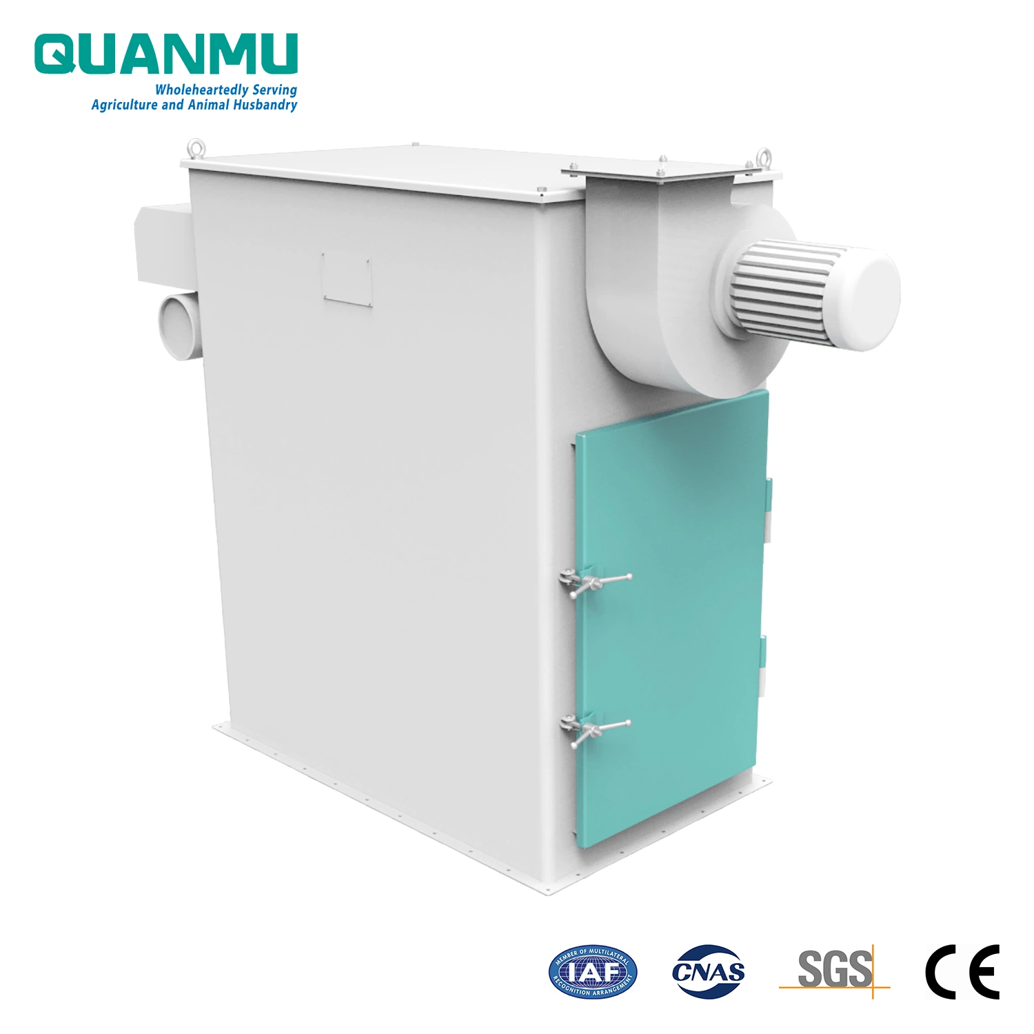 Small-Scale High Pressure Jet Flat Bag Industrial Air Dust Filter for Trommel Screen etc. Sieving Machine