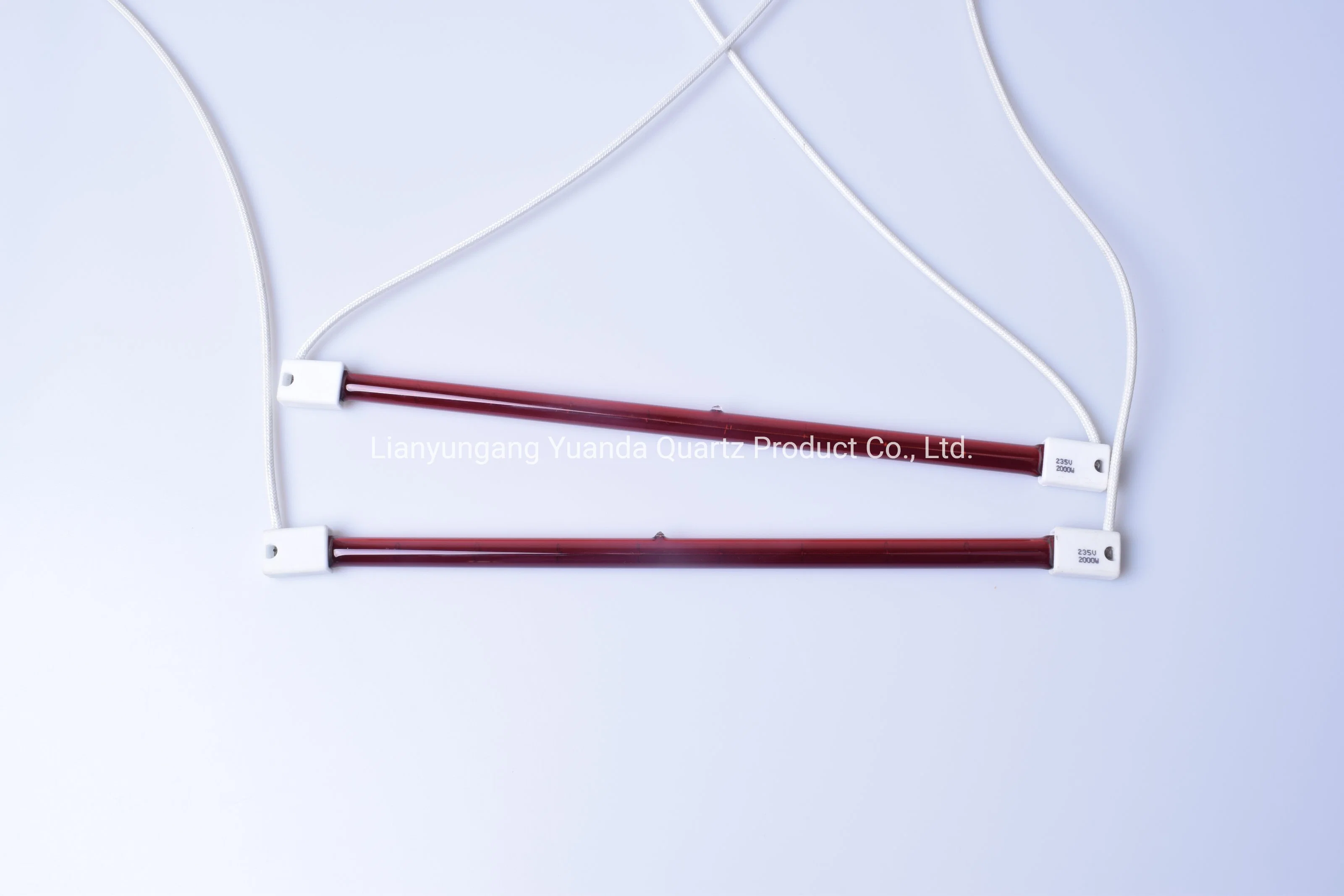 2000W Ruby Sk15 Halogen Infrared Heating Element Lamp