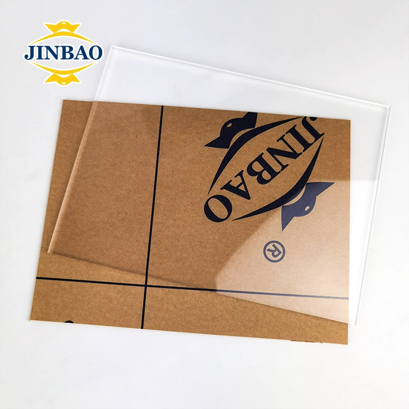Jinbao A4 Clear Heat Resistant Acrylic Sheet Stand Price Acrylico of PMMA Panels 1220X2440mm Factory Clear Perspex Board