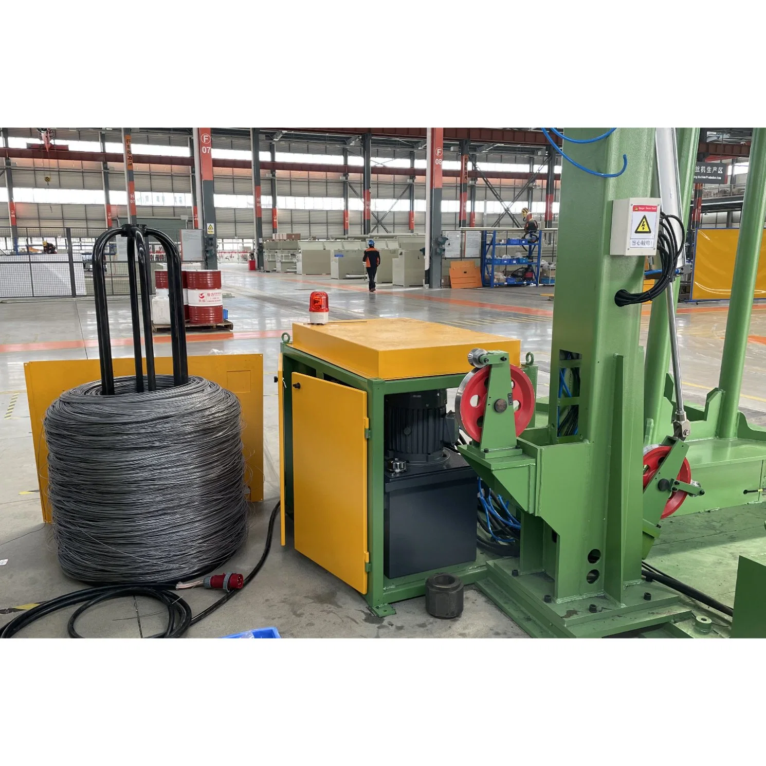 High Speed Steel Wire Drawing Bench with Best Price for Construction Machinery in China