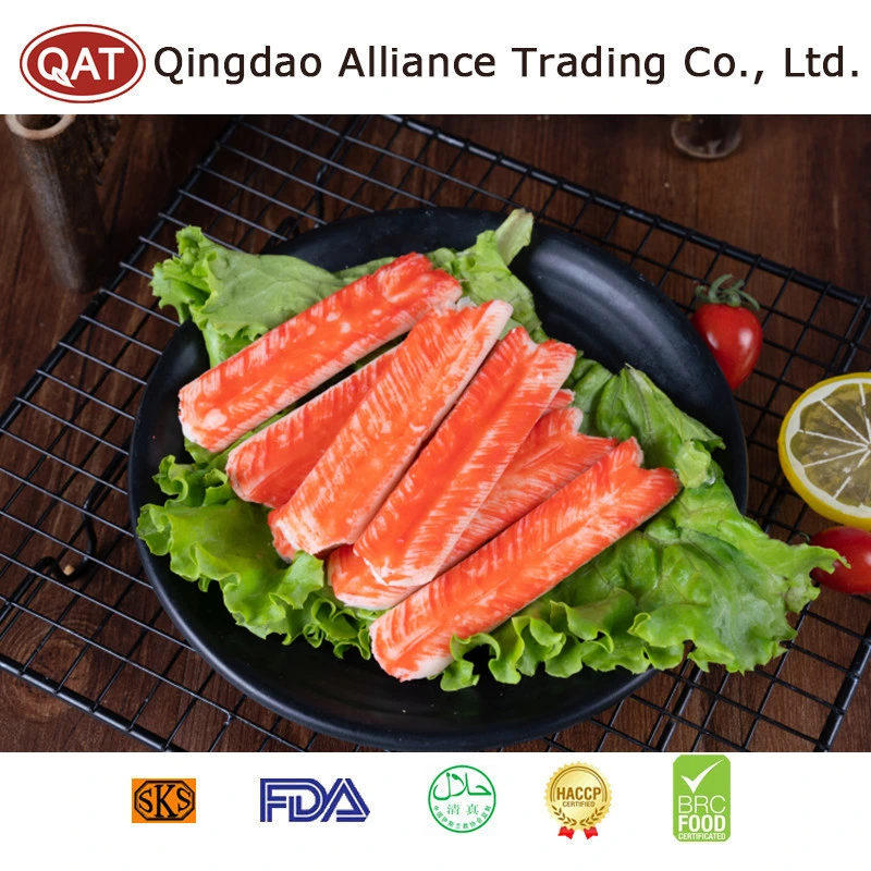 China Frozen Sea Food Japanese Surimi Crab Stick/Frozen Surimi Minced Stick/Frozen Crab Stick Fillet Surimi for Exporting