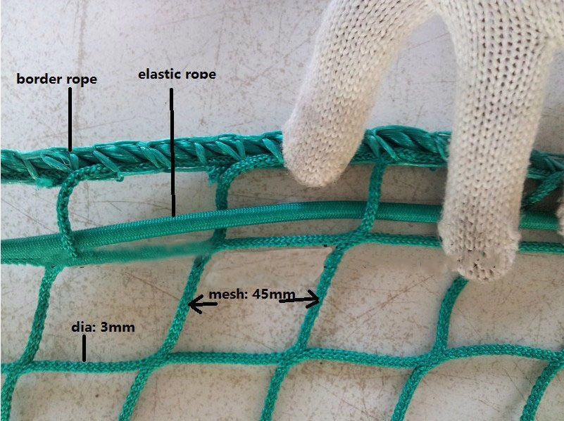 Scaffold Building Safety Net for Construction